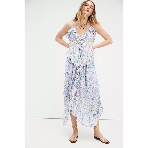 Free People Canyon Moon Maxi Top Dress